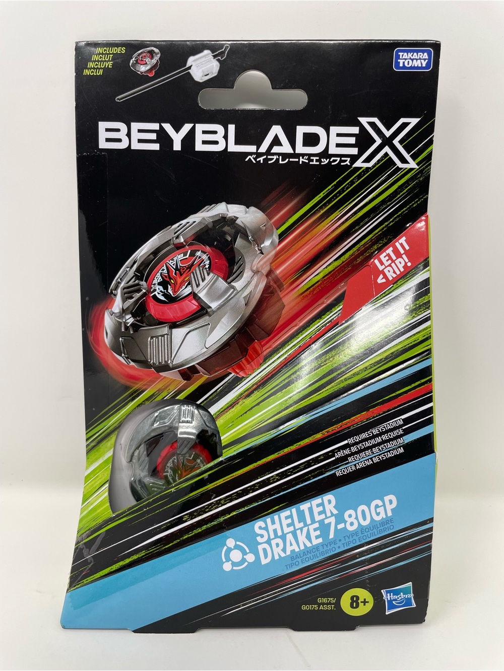 Beyblade X Shelter Drake 7-80GP Starter Pack Set Sealed Brand New